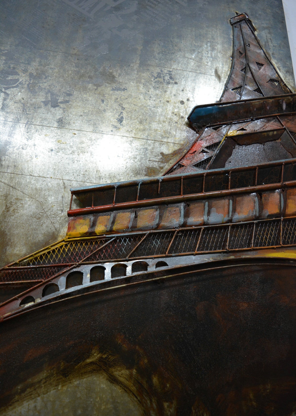 Metallbild, Paris I - 120cm x 80cm