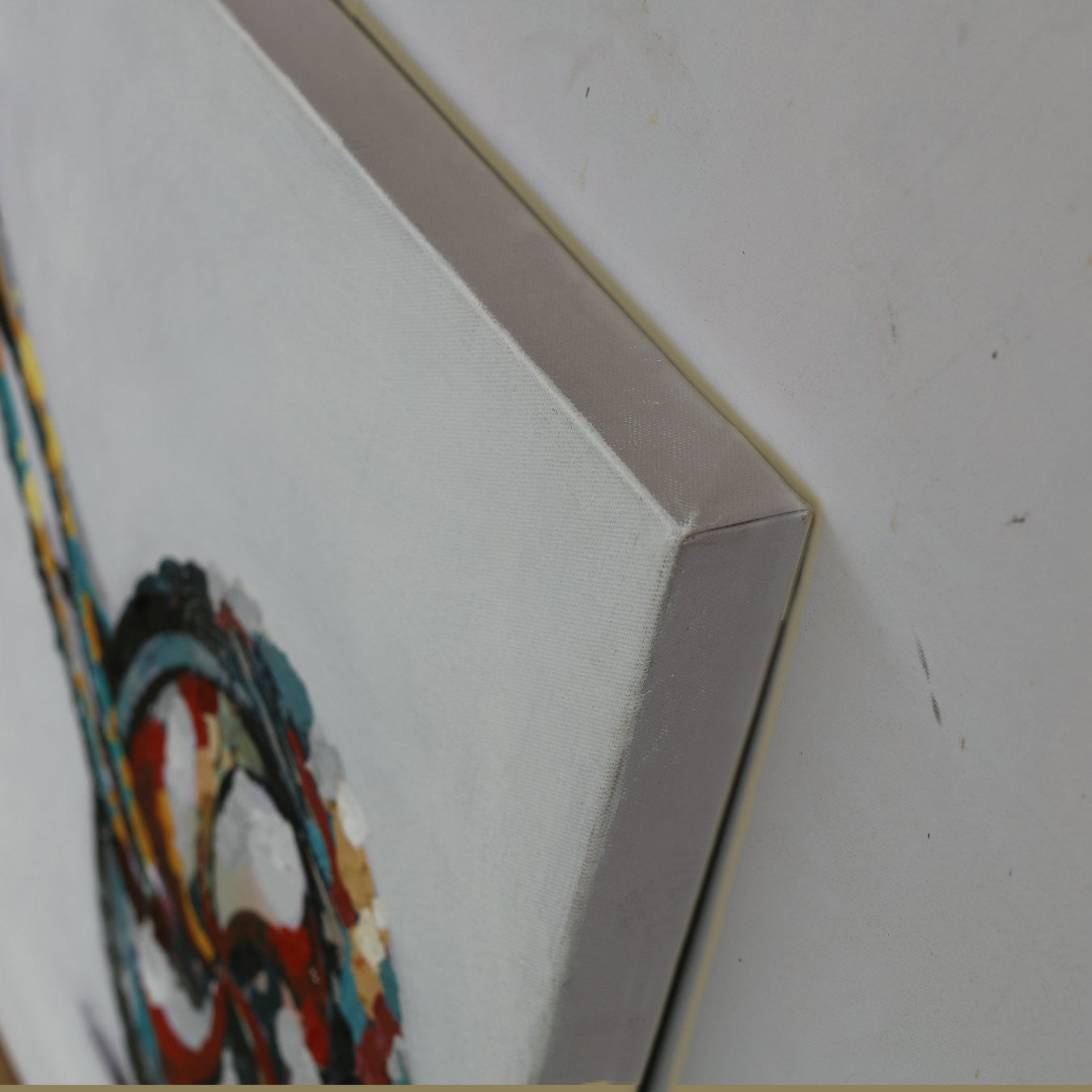 Leinwand (Canvas) handgemalt, LRB Harley - 60cm x 90cm