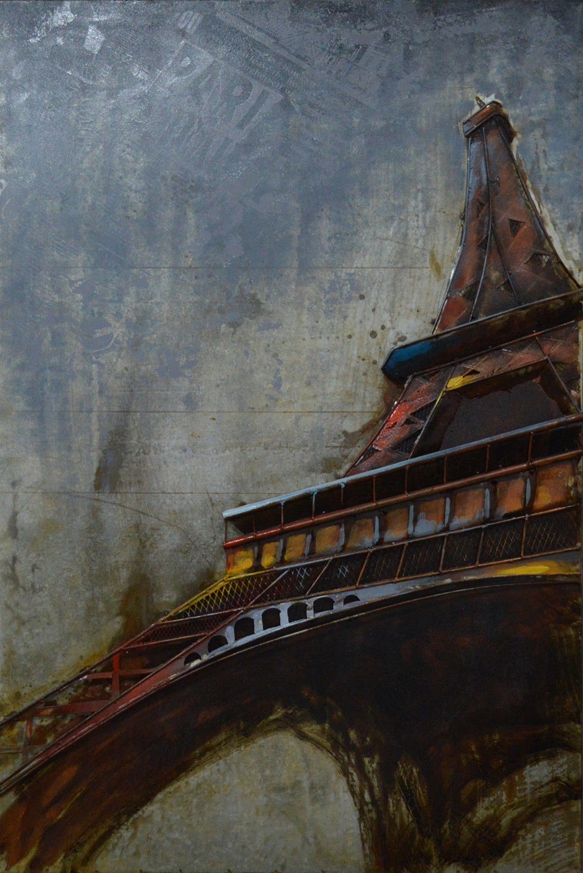 Metallbild, Paris I - 120cm x 80cm