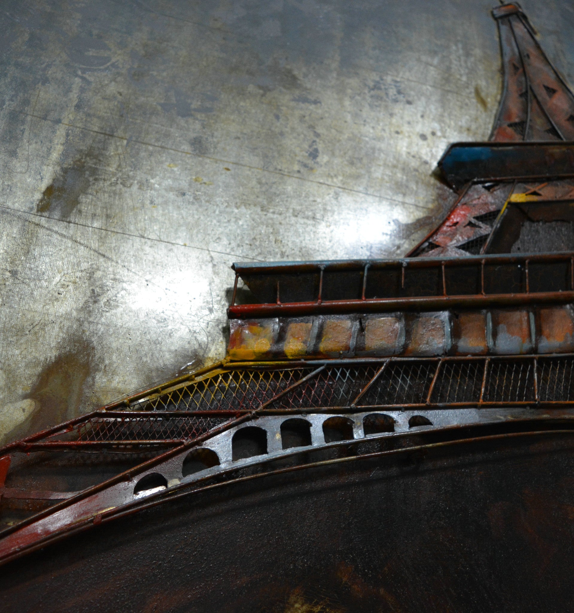 Metallbild, Paris I - 120cm x 80cm