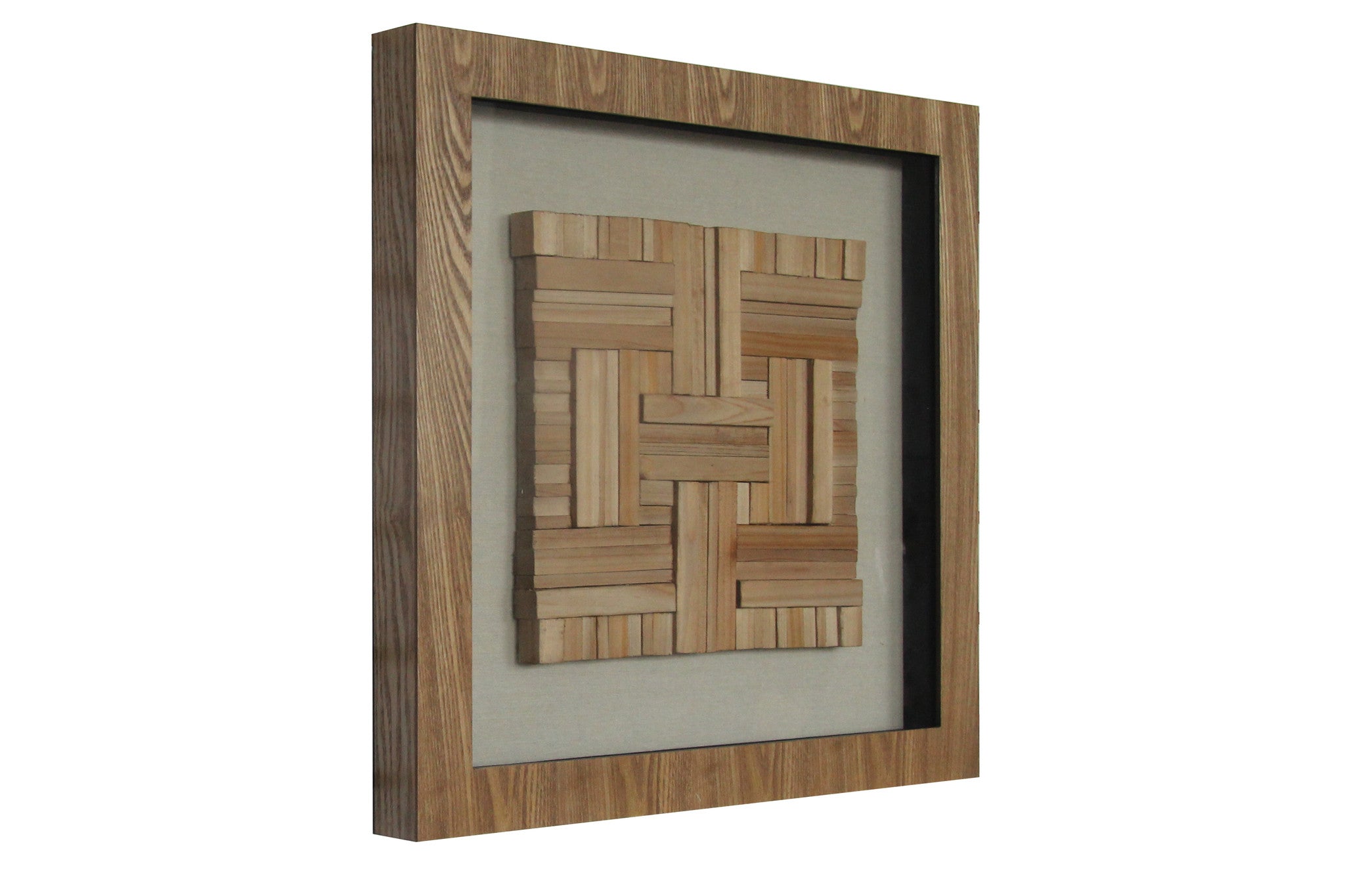 Holz Wandbild I - 60cm x 60cm