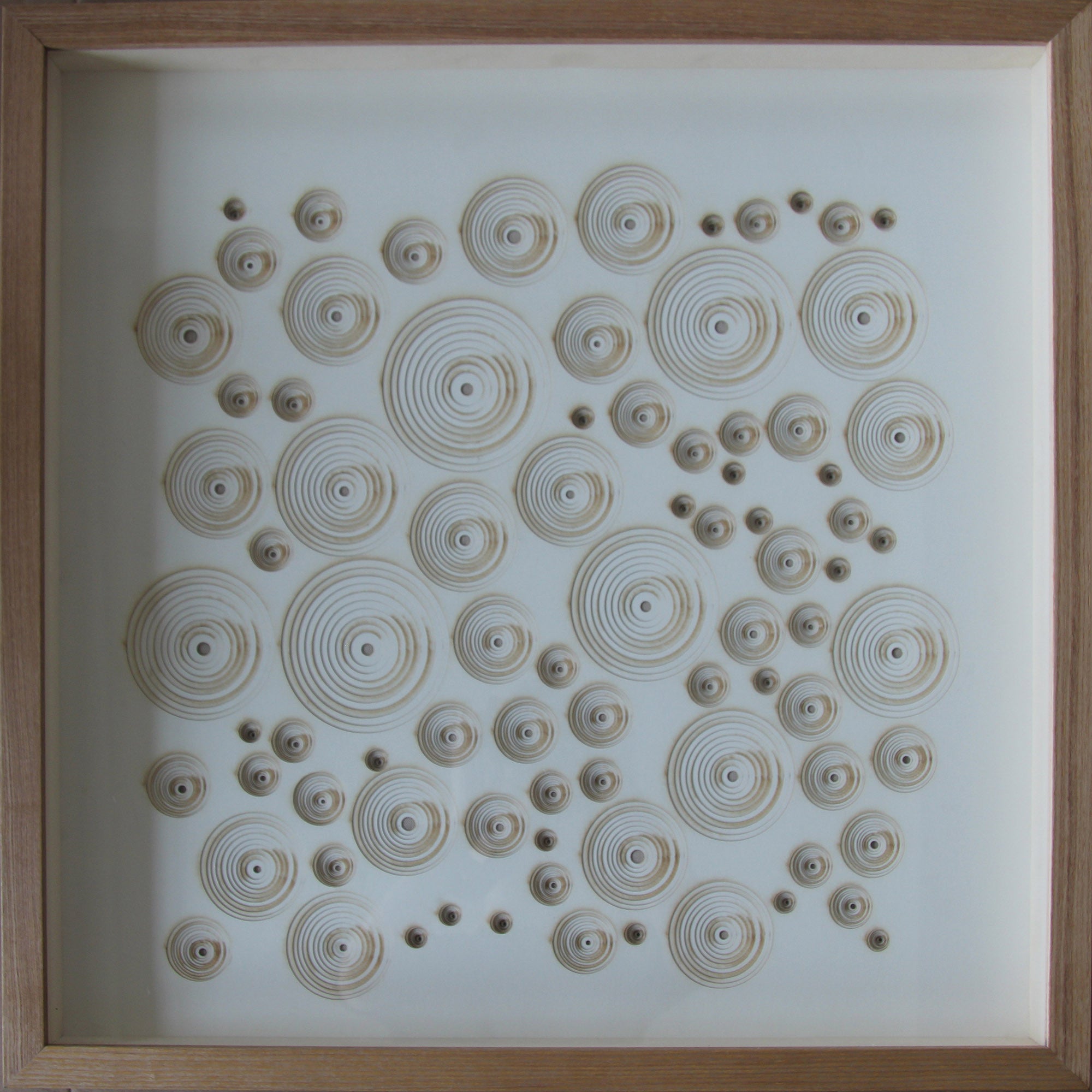 Papier Wandbild III - 60cm x 60cm